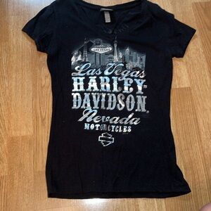 Black Harley Davidson TShirt